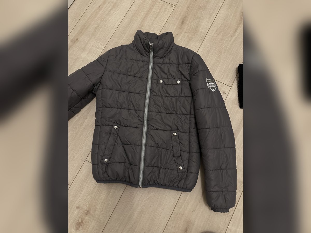 Animo Jacke Grau D36 Nieten