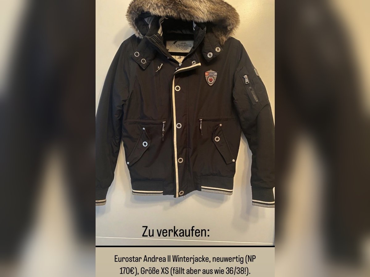 Eurostar Winterjacke Andrea II, Größe S Eurostar Winterjacke Andrea II, Größe S