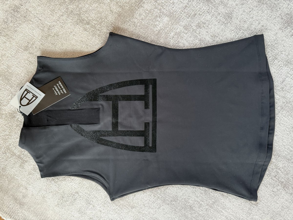 Herlamora Print Sleeveless Black Größe S