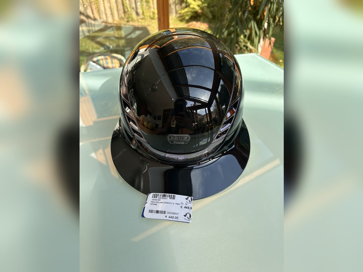 ABUS AirLuxe Chrome Long Vizor Gr.M