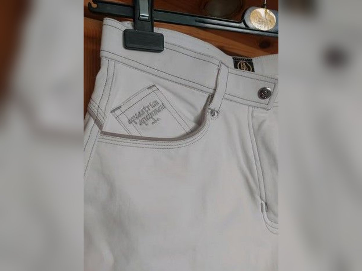  Reithose weiss mit Glitzer Gr. 42 - Equestrian Equipment