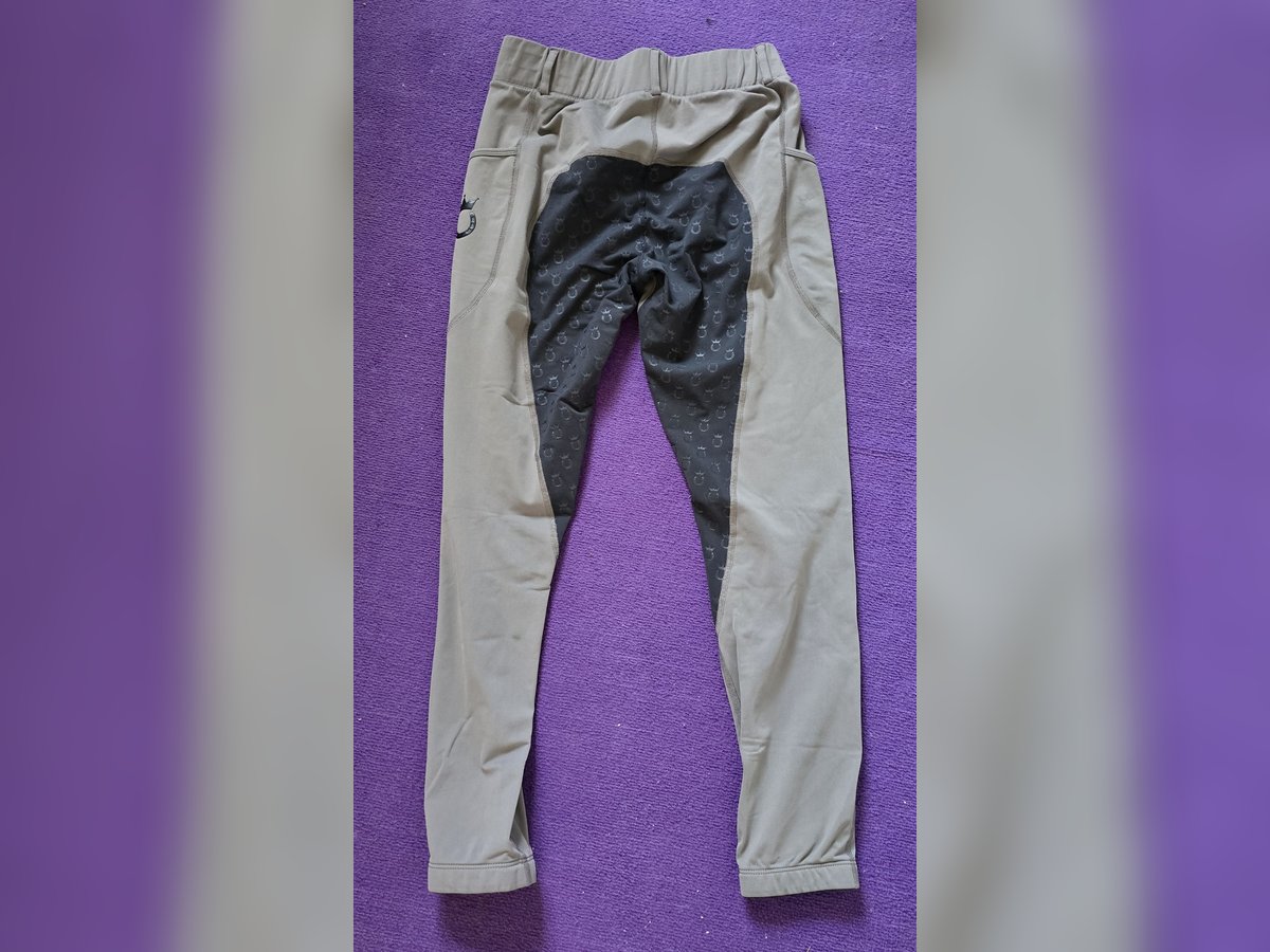 Reitleggings Vollbesatz Royal Horseman grau