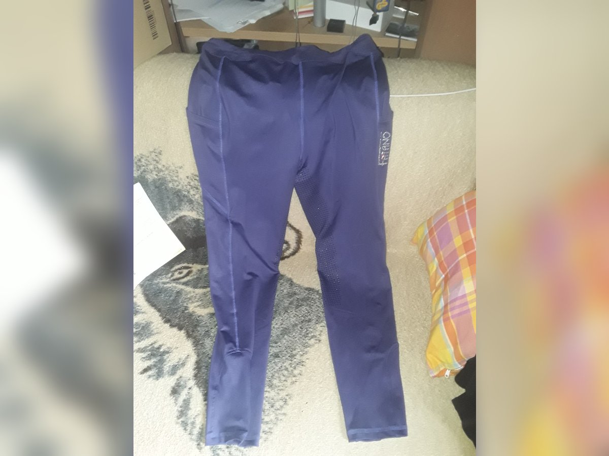 Sommer Reitleggins XXL 42/44 in lila, neu und ungetragen
