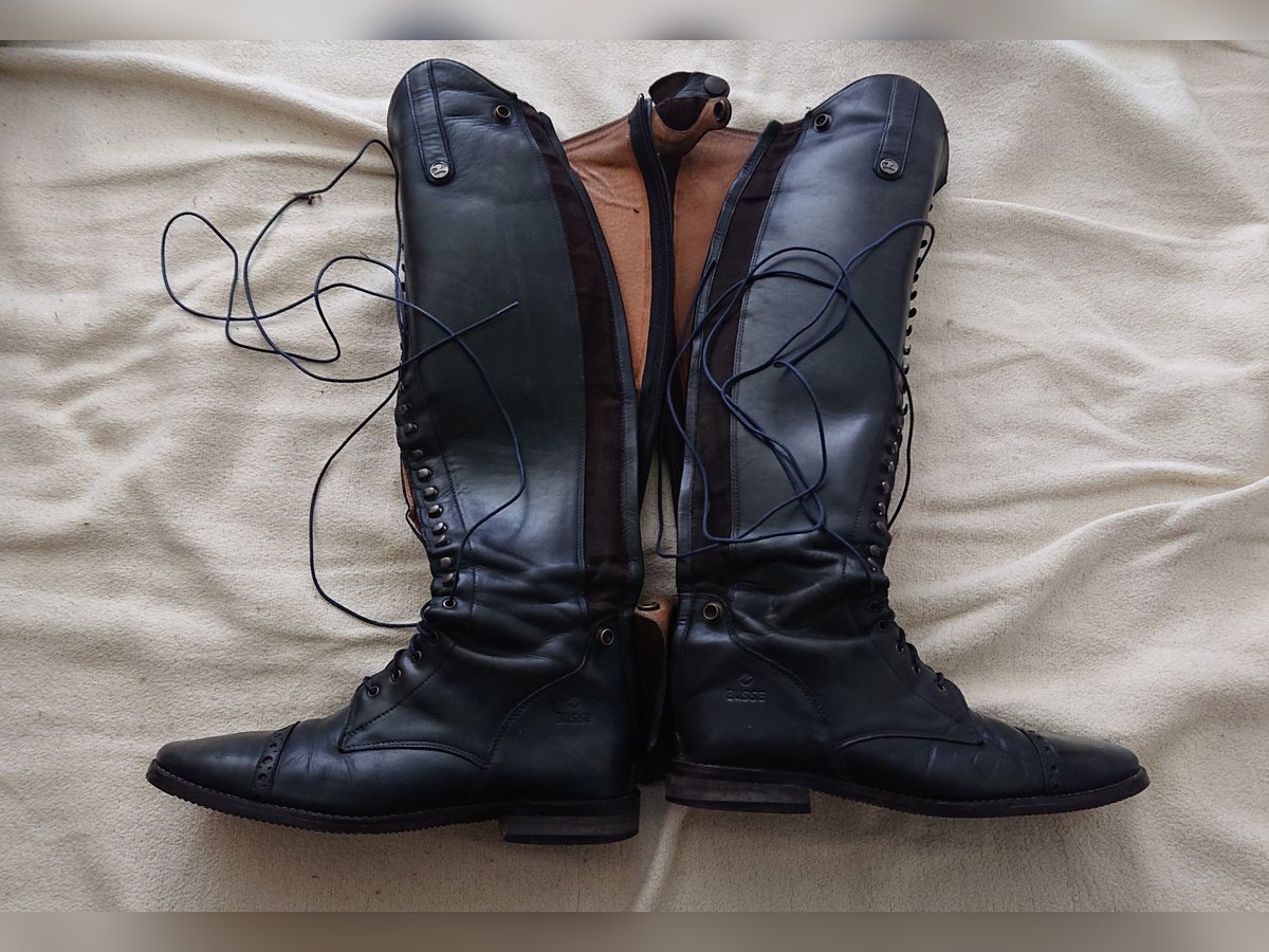 Busse Reitstiefel Laval, blau, Größe 40