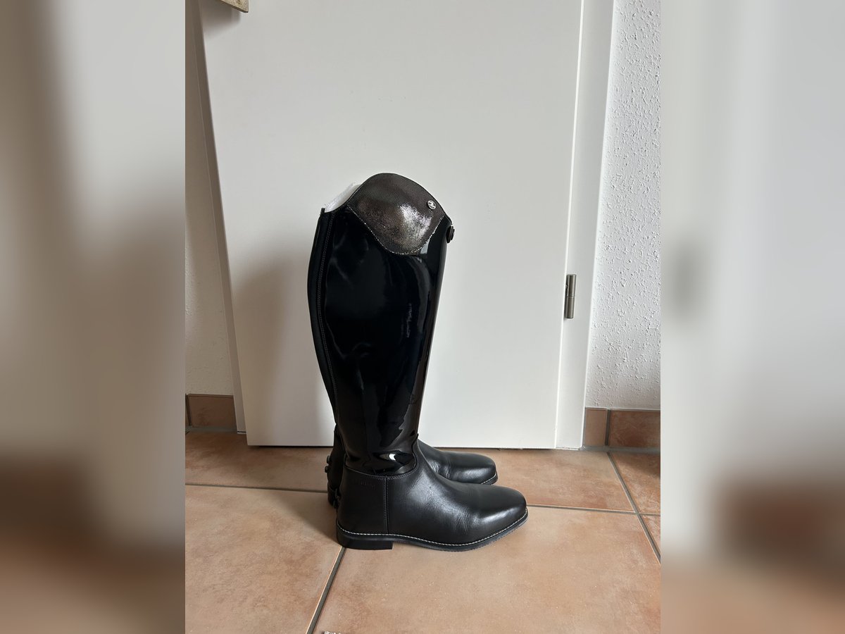 Reitstiefel Busse Lyon schwarz Lack Gr. 40NW *neu*