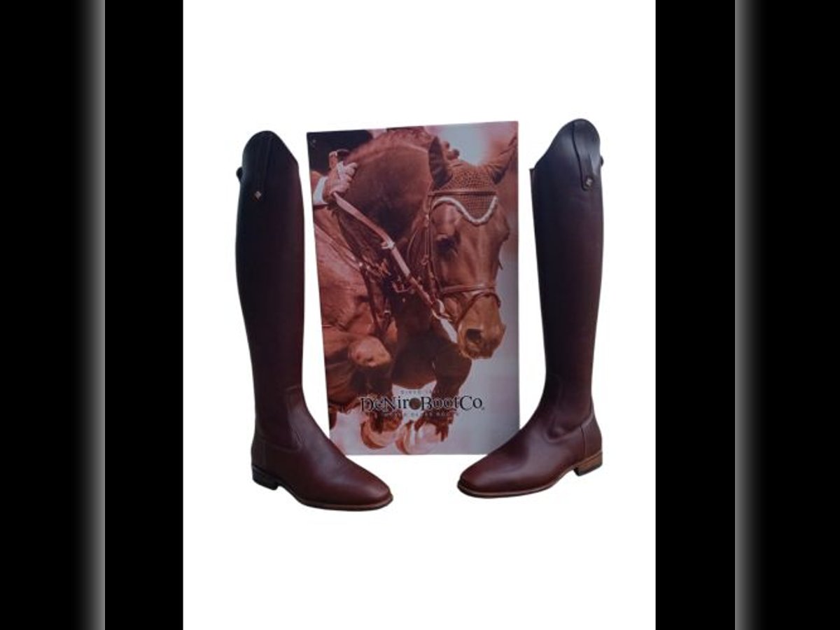DeNiro Reitstiefel Quadra S3601 / A-S / BROWN 527 / Grösse 42 NP 568€