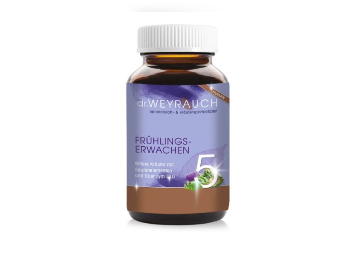 Dr. Weyrauch HUMAN Nr. 5 Frühlingserwachen 60 Kapseln UVP 24,00€ Dr. Weyrauch HUMAN Nr. 5 Frühlingserwachen 60 Kapseln UVP 24,00€