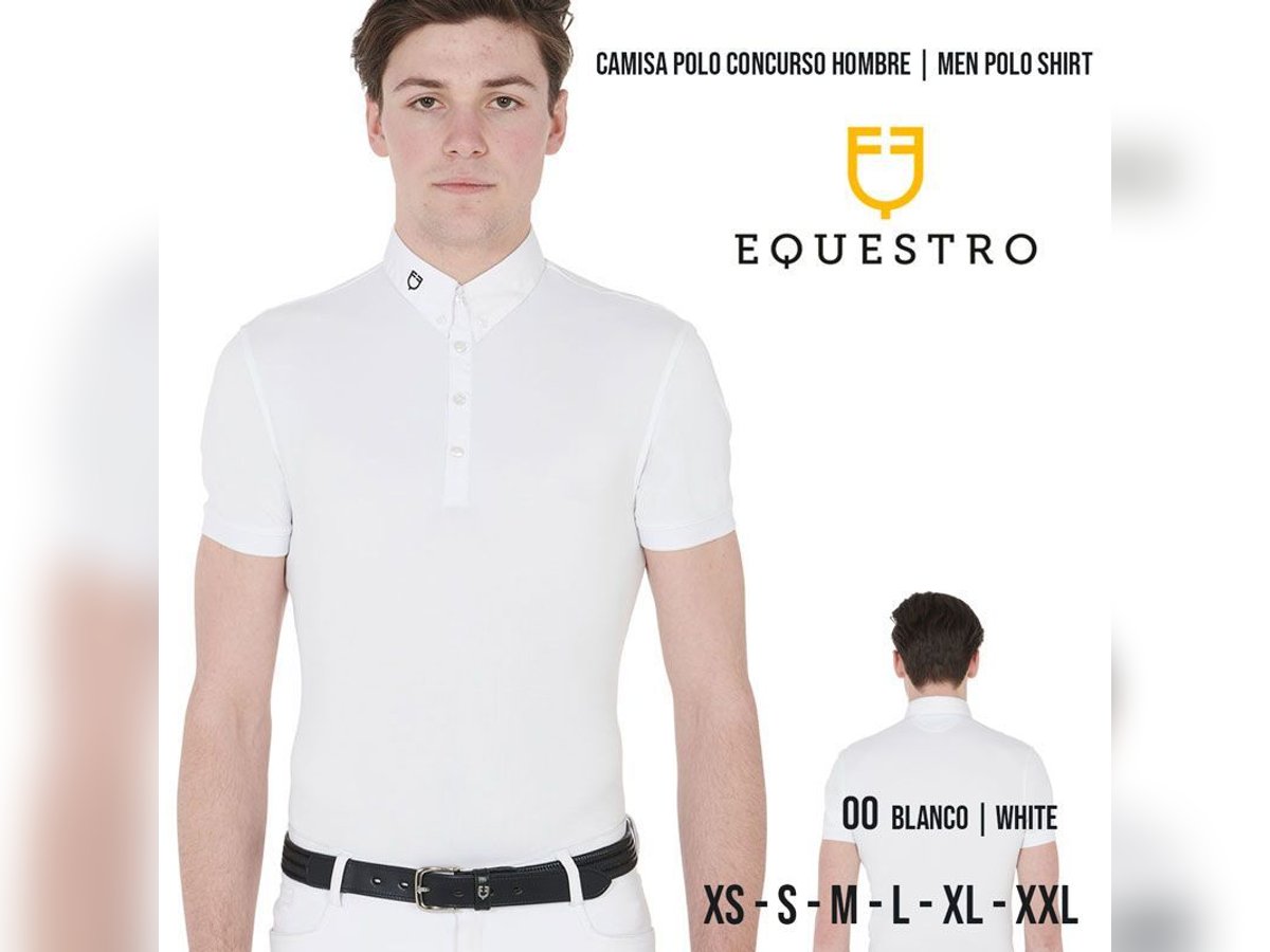 CAMISA POLO CONCURSO HOMBRE EQUESTRO AB00441 CAMISA POLO CONCURSO HOMBRE EQUESTRO AB00441