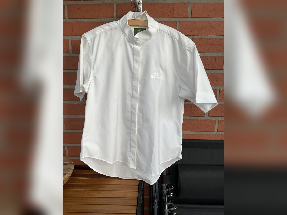 Superschöne weiße Turnierbluse Größe 42