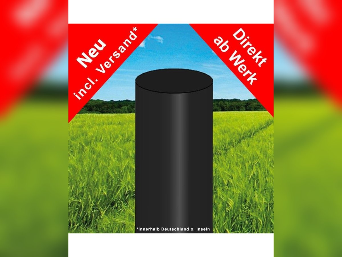 Recyclingpfahl 8x200cm, inkl. Versand, Zaunpfahl, Weidepfosten