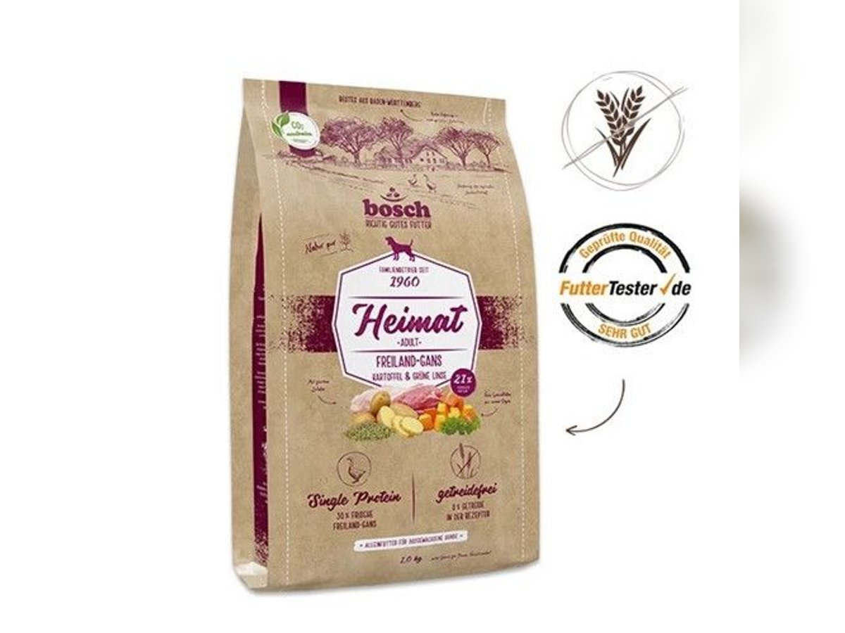 Bosch Heimat Adult mit frischer Freiland Gans ohne Getreide 1kg