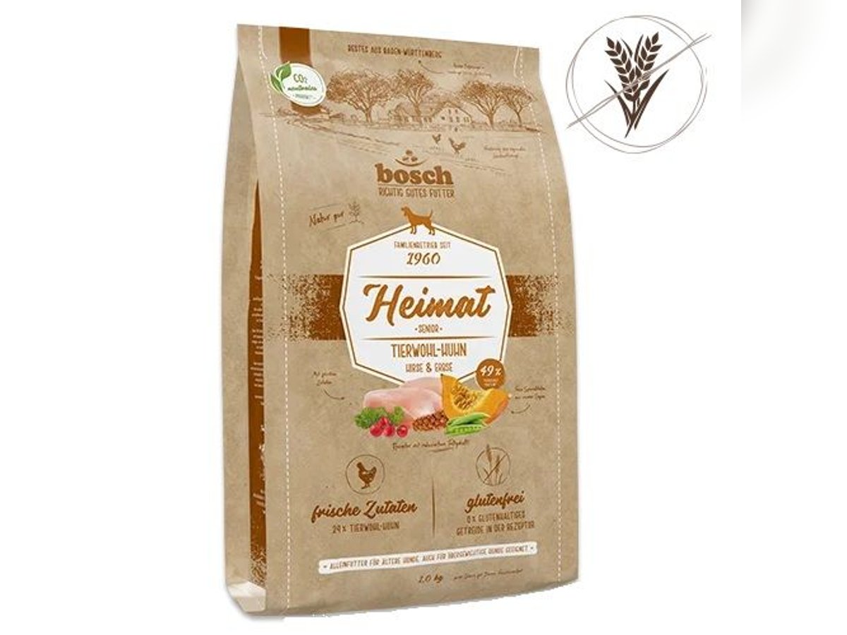 Bosch Heimat Senior Tierwohl Huhn ohne glutenhaltiges Getreide 1kg