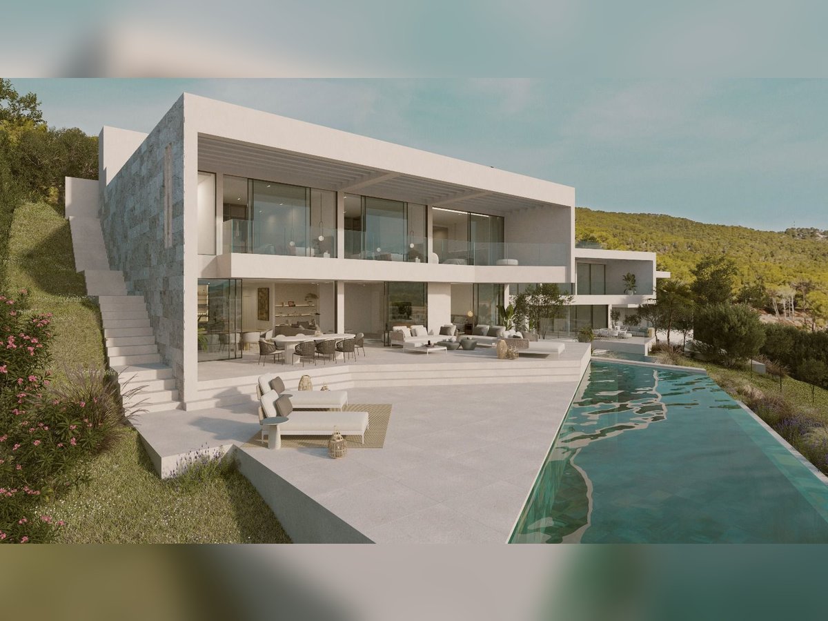MALLORCA: Beeindruckende Luxusvilla mit Meerblick