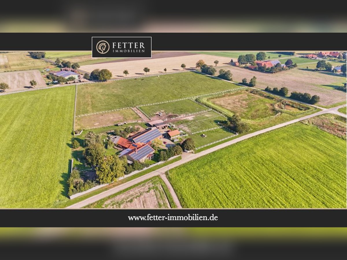 Idyllische Hofstelle in Brockum im Landkreis Diepholz mit privater Pferdehaltung!