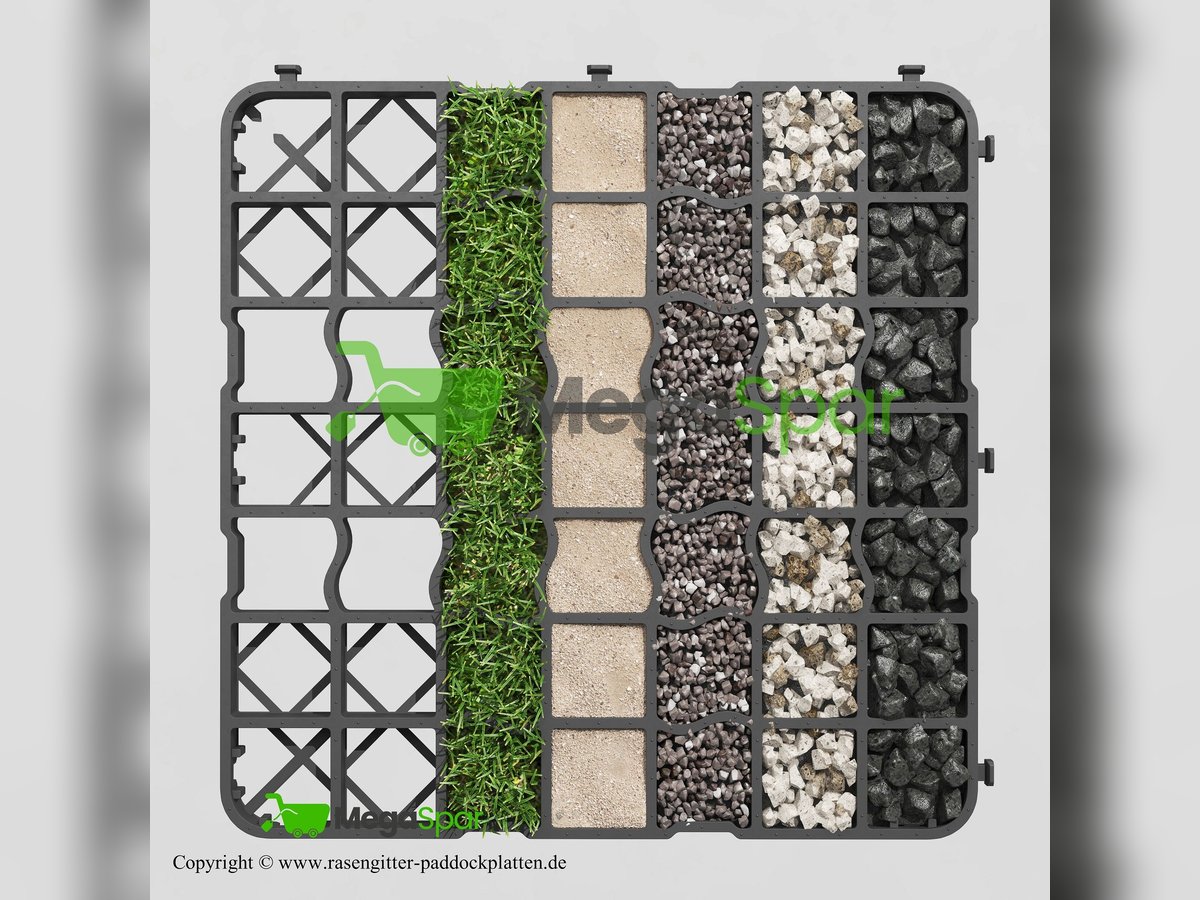 Paddockplatten & Rasengitter kaufen - Bodengitter, Paddockgitter & Kiesgitter