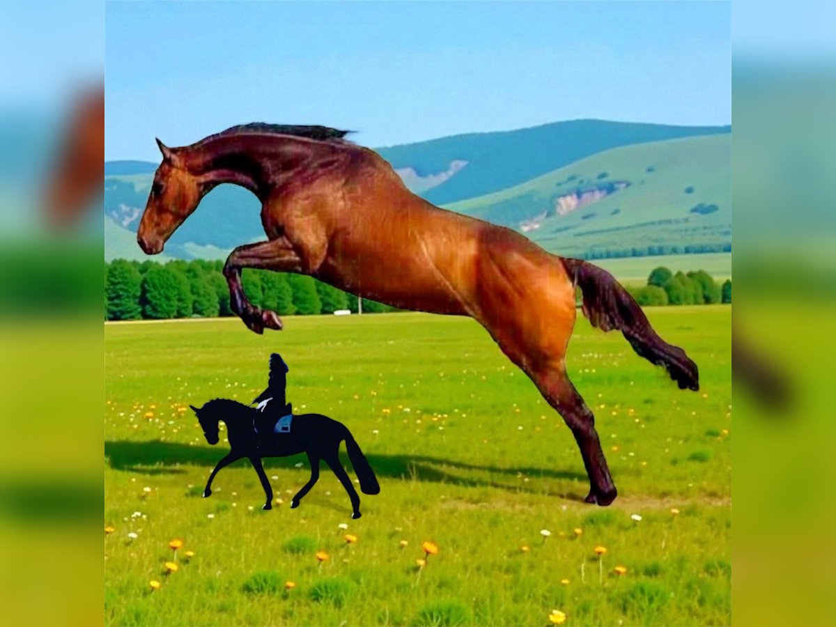 Pura sangre inglés Caballo castrado 6 años 168 cm Castaño in Berlikum