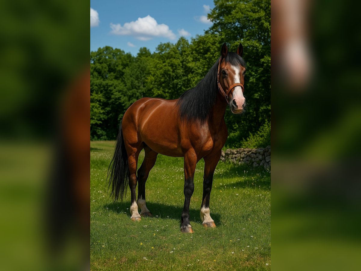 Selle Français Merrie 10 Jaar 152 cm Bruin in Windhagen