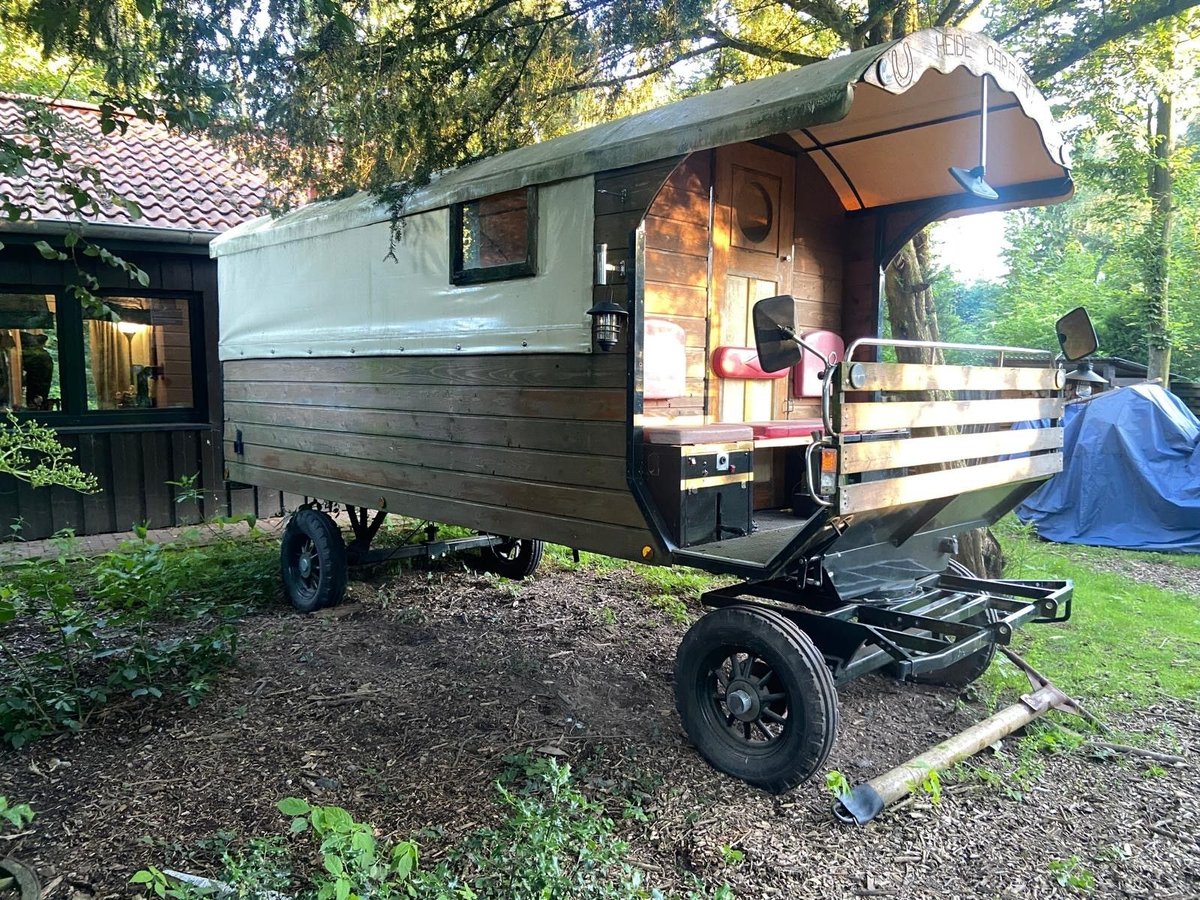 Planwagen, Trapper Wagen, Vintage-Tiny-House, Wohnmobil Kutsche