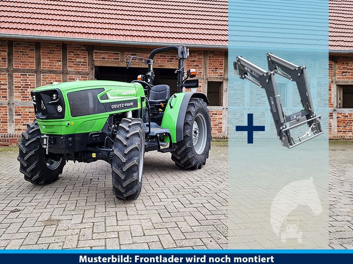 Kompakttraktor | Deutz 4070E | starker Frontlader | 65PS | NEU