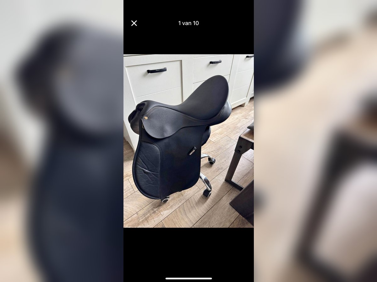 Wintec zadel 17,5 inch verstelbaar 