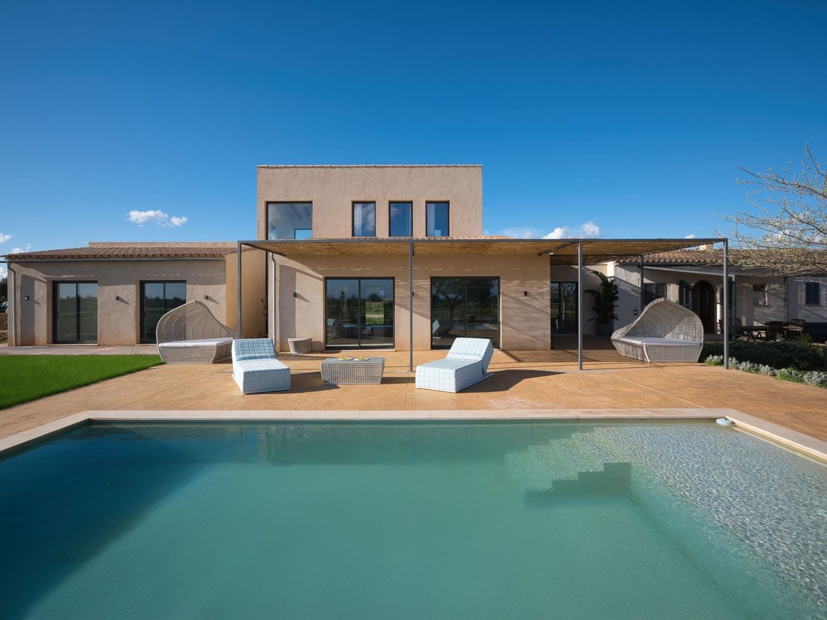 Mallorca: Neubaufinca mit Möglichkeit zu Pferdehaltung und Ferienvermietungslizenz
