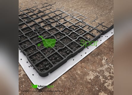 Grilles en gazon et plaques de paddock – Grilles en gravier et tapis pour paddock pour la carrière d