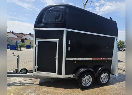 Caravane pour chevaux et poneys Wörmann Milano avec plancher en aluminium – Comme neuf – Nouveau con