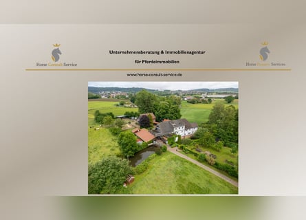 Propiedad histórica de molino en aislamiento, con alojamiento para caballos, energía hidroeléctrica 
