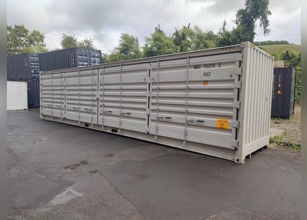 Contenedor de 40 pies High Cube con puerta lateral