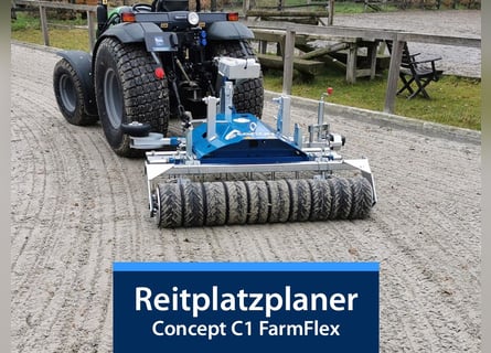 Reitplatzplaner C1 FarmFlex | Bahnplaner mit Gummiwalze | NEU | verschiedene Breiten