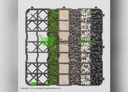 Paddockplatten & Rasengitter kaufen - Kieswaben, Paddockgitter & Kiesgitter