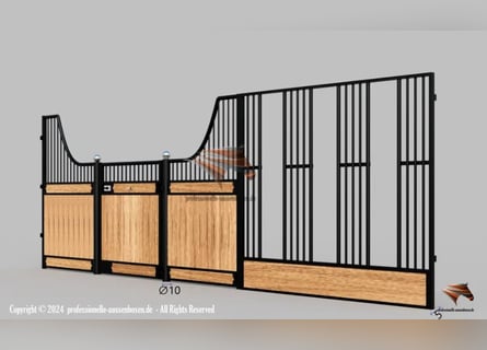 Stable Stalls & Stalls Partitions | Stall Fronts and Dividers – Stable Equipment for Horse Barn Cons