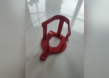Red bridle holder