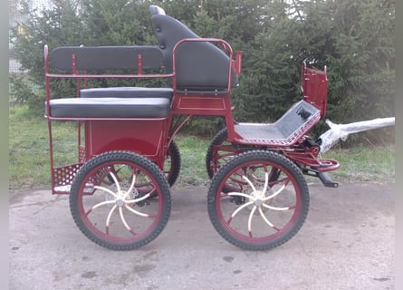 Brand new pony and small horse carriage