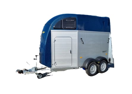 Humbaur Xanthos Aero 2400 Trailer – Double Horse – Aluminum and Polyester