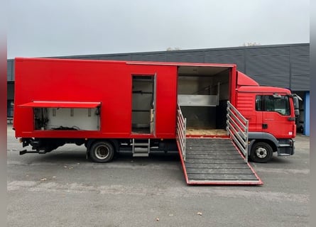 MAN TGL 12.220 für drei Pferde + zwei Kutschen inkl. Stallzelt 
