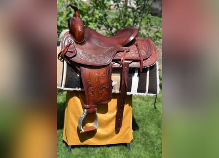 handmade western saddle 