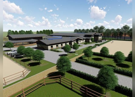 Acreage with building permit for a professional equestrian facility in Cologne!