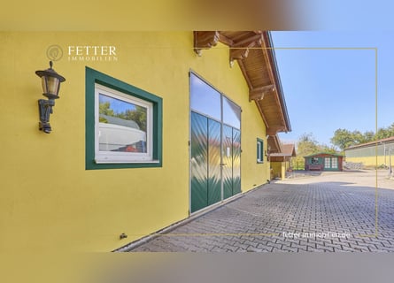 Equestrian farm in Lower Bavaria featuring an indoor riding hall, stylish country house, and heated