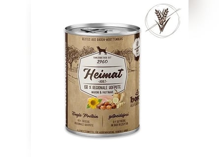 Bosch Heimat Adult mit 68% regionaler Hofpute mit Maroni & Pastinake ohne Getreide
