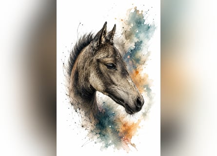 Deutsches Reitpony, Stute, Fohlen (04/2026), 148 cm, Buckskin