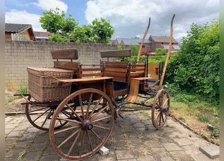 3 koetsen te koop: jacht koets, Marathon wagen & een sjees.