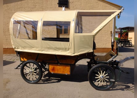 Neuer Planwagen m. 2m Sitzbänken