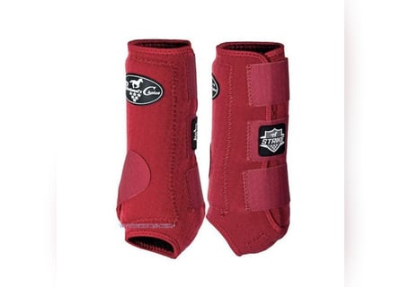 Professional’s Choice STRIKE Sports Medicine Boots FRONT CRIMSON UVP 209€