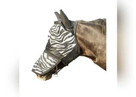 HKM Fliegenschutzmaske Zebra mit Nüsternschutz UVP 16,95€