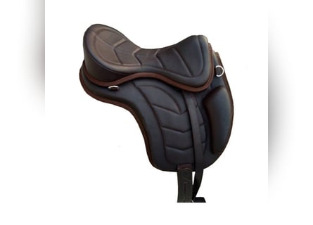 Shetty Sattel - Leder Farbe braun