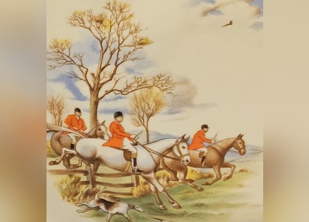 Porzellan Service - "Parforce-Jagd" - Teeservice Regency - 22-tlg