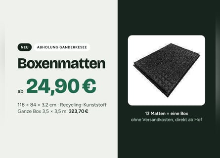 Boxenmatten Stallmatten 118 x 84 x 3,2 cm – NEU – ab 24,90 €