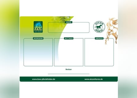 Lexa Futtertafel - Infotafel UVP 4€