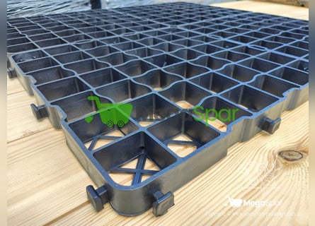 Robuste Paddockplatten | Rasengitter und Bodengitter, Kiesgitter, Paddockgitter & Paddockmatten